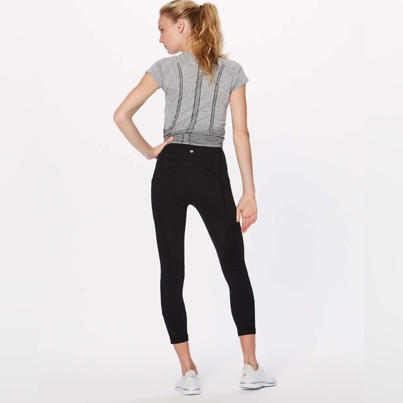 Lululemon All The Right Places Crop II *23"-Black - Picture 2 of 12